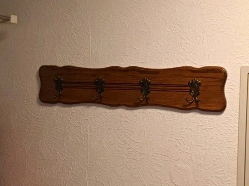 Garderobe aus holz metall - garderobe, u.
