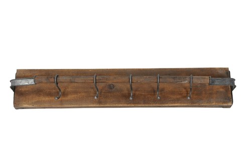 Wandgarderobe mit haken - mit,
