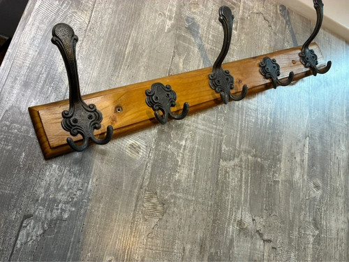 Rustikale wandgarderobe holz - rustikale,