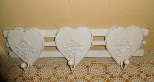 Shabby garderobe mit - , haken