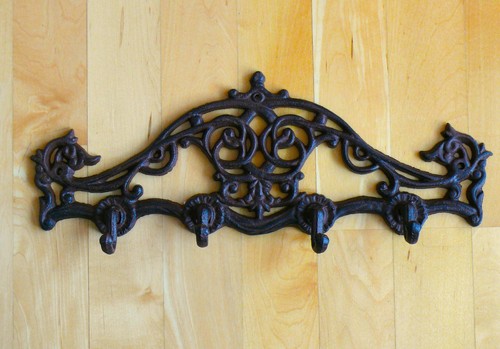 Wandgarderobe gusseisen - -,